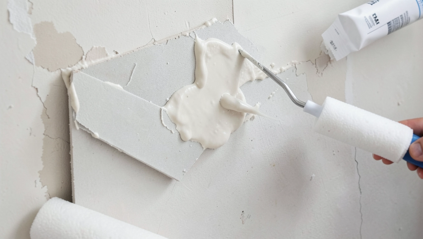 czym przykleić płytki gipsowe do ściany