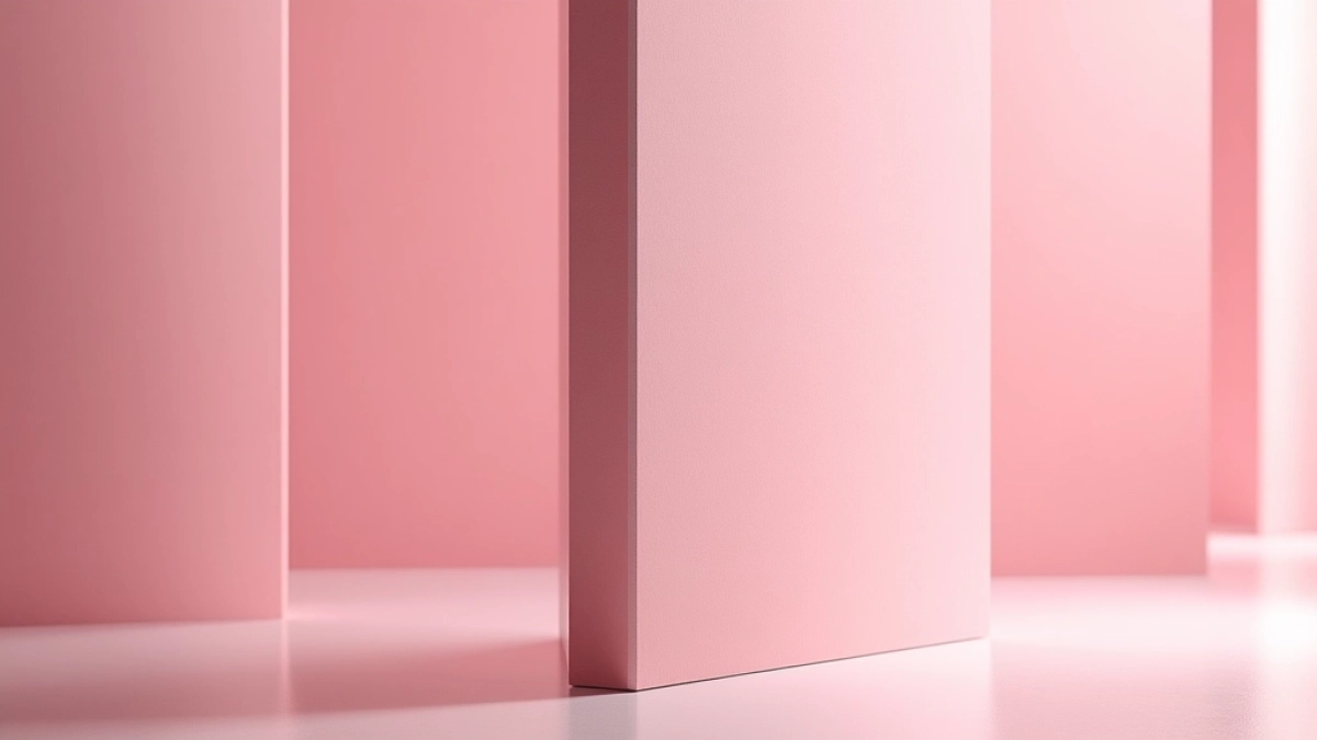 różowa płyta gipsowa