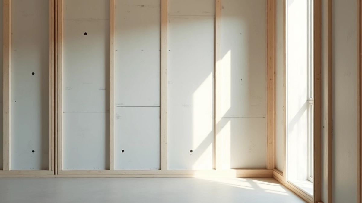 ściany z płyt gipsowych