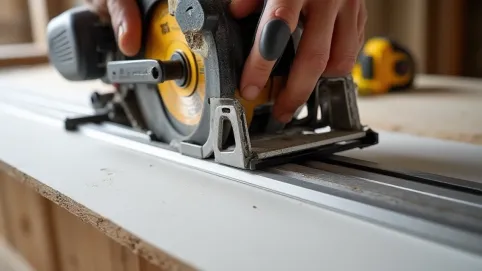 cięcie płyt gipsowych