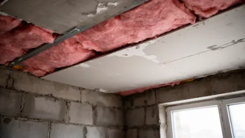ocieplenie sufitu z płyt gipsowych
