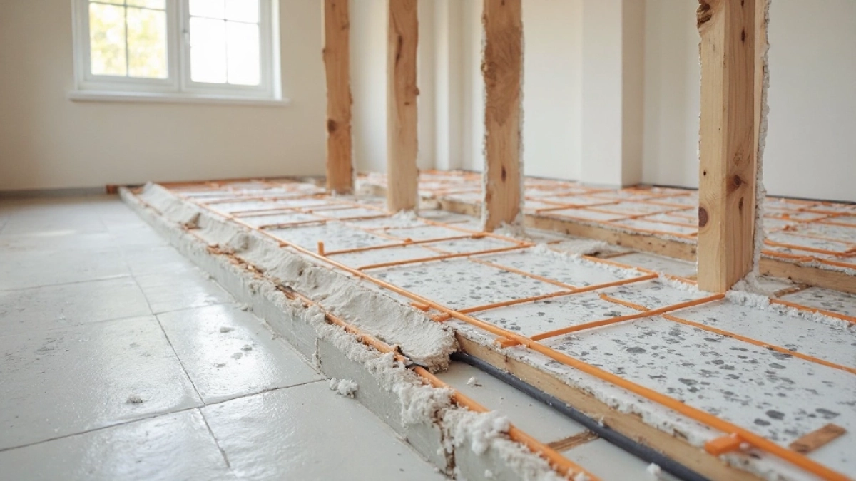 sucha zabudowa podłogówka