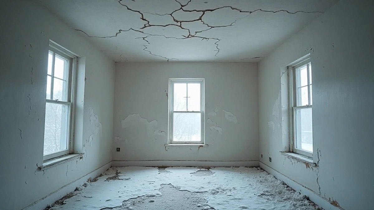 Sucha zabudowa w nieogrzewanym domu