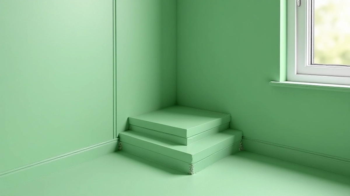 zielona płyta karton gips